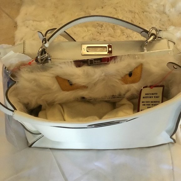 Fendi peekaboo monster eyes bag New - Picture 4 of 4
